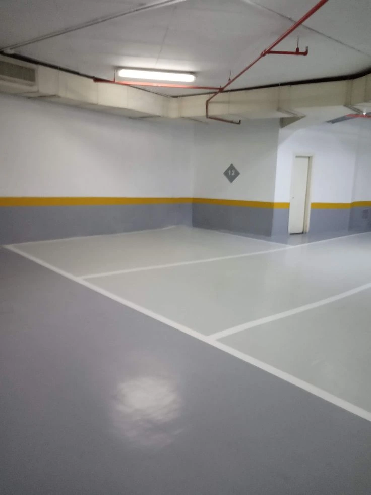 Standard Epoxy Coating Epoxy Flooring Project - Industrial-grade application by Epoxy Egypt