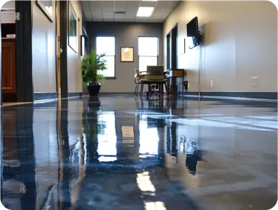 Professional epoxy flooring installation project 1 - High-quality industrial and commercial epoxy coating by Epoxy Egypt