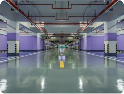 Professional epoxy flooring installation project 6 - High-quality industrial and commercial epoxy coating by Epoxy Egypt